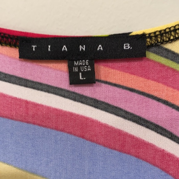 Tiana B. Mod Print Polyester dress size large - Picture 2 of 6